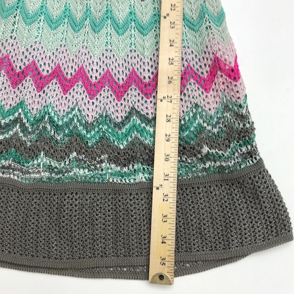 Missoni Multi Color Chevron Stripe Stretch Knit Dress Women’s Euro 38 - Picture 12 of 13